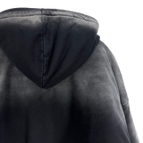 bomber washing hooded jumper