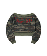 VEN 96 ONE OFF SHOULDER SWEAT SHIRT