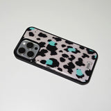 Soft Pop Leopard Phone Case Pale Blush (BK_Epoxy)