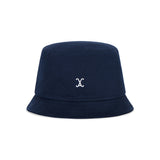 VA カーブロゴ ショート バイザー バケットハット     / Navy