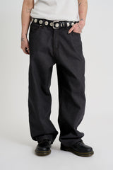 Radio raw denim pants