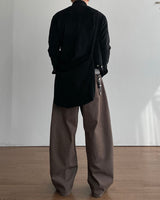 Toin Curved Denim Pants