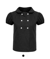 Vira Round Collar Blouse