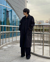 Rojong Balmacaan Coat (Beige)