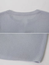DN Pastel Summer Rib Cardigan (5color)