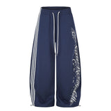 Zoe Leopard Track Wide Pants