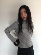 Polka Dot Turtleneck Long Sleeve (5color)