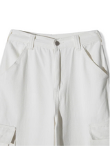 [Unisex] Work pocket cargo wide pants(4color)