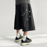 Stur Non-Fade Star Stitch Banding Raw-Dye Bermuda Pants (2 colors)