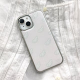 ANGEL WINGS SLIVER EPOXY CASE (BABY PINK)