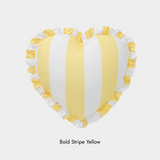 Heart Frill Dust-Free Cushions