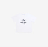 ルアンクロップドプリンティドTシャツ