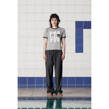 ロゴ リンガー Tシャツ / GREY