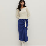 Square Neck Sweater Ivory