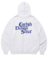 SELLER LOGO ZIP UP HOODIE LIGHT GREY(CV2EFUM480A)