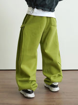 Pinch Side Snap Sweat Pants 6C