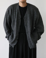 LIF OVER DAMAGE CARDIGAN
