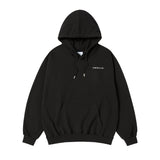 25SS NOISE MOTION LOGO HOODIE BLACK