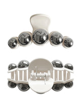 Hair Clip Silver Ball ALL SV or WH