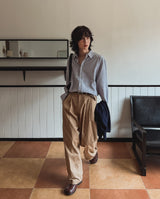 Serendi two-tuck wide pants