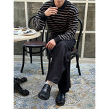 [F/W] Wit stripe kara t-shirts (2color)