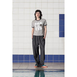 ロゴ リンガー Tシャツ / GREY