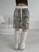 girly camo bermuda pt