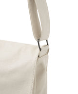 [DOJINOI] TEXTURE MESSENGER BAG CREAM
