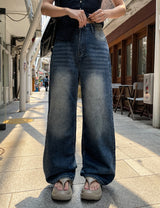 [Planned Product] ティルウォッシュドワイドストレートデニムパンツ