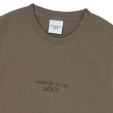 25SS ベーシックロゴウーマンショートスリーブTシャツ ココア