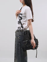 Pocket Multi-Shoulder Bag Backpack (3Way)