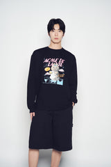 25SS サミットオパンチュウサギ長袖Tシャツ ブラック