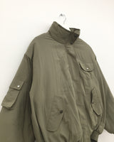 MA-1ハイネックパッデッドフィールドジャケット (2 Colors)
