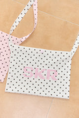 SKR 2ウェイポルカドットミニバッグ (PINK)