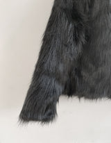 Uress Vintage Fur Jacket (Black)