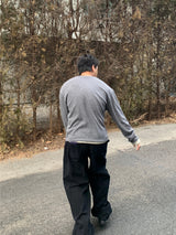[ 1+1 ] レイヤードヘンリーネック