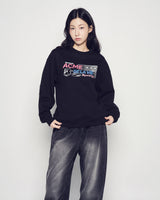 25FW WOMAN AC BEAR PLUS SWEATSHIRT BLACK