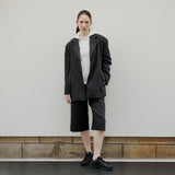 Zipper Stripe Jacket Navy