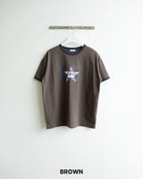 リーグプリントリンガー半袖Tシャツ