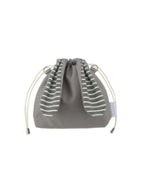 Bunny bag - Grey stripes