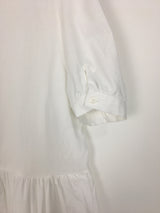 フラワーボタンパフワンピース(1color)