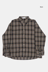 Elvin over check shirt