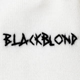 BLACKBOND エンブロスロゴピアスビーニー (ホワイト)