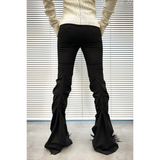 KNEE-TUCK PANTS