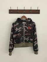 スターカモクロップフーディ(zip-up)