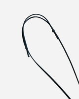 circular leather necklace