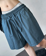 Stro Check Pocket Bermuda Shorts 3color