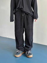 Twill Basic Golden Wide Pants 7C