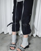 Strap Capri Pants