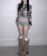 Minky Zip-Up (2colors)